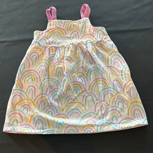 Wonder Nation Rainbow Dress - Pink, Yellow, Blue - Picture 3 of 3